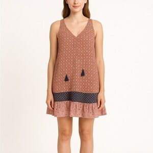 Xhilaration Size Medium Bohemian Style Dress New With Tags